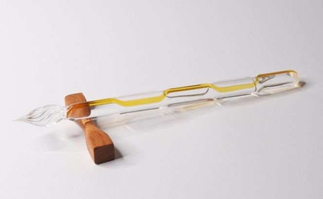 clarto　ガラスペンglow　筆記用具 ガラスペン 硝子ペン 手作り ガラス 硝子 シンプル インク 手紙 日記 プレゼント ギフト 墨田区 東京都