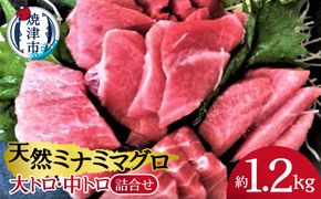 a33-005　天然ミナミマグロ 大トロ 中トロ 詰合せ約1.2kg