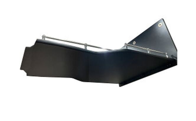 日野 17レンジャー専用（ハイルーフ/ワイドボディ用）オーバーヘッドコンソール【パイプ付】 車 部品 車両 ワイド車 ハイルーフ専用 マットブラック 