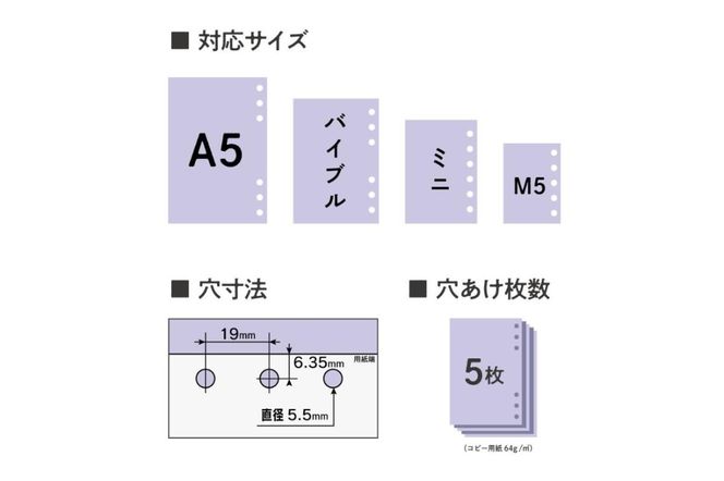 ns097-002 カール事務器 リフィルメーカー 手帳用パンチ GP-6 