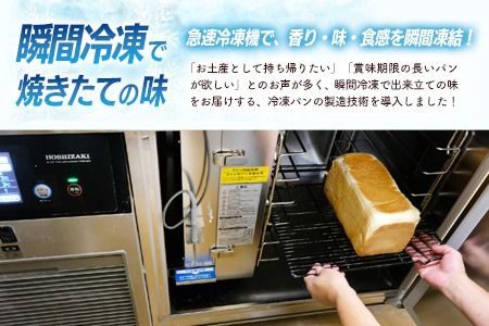 【12カ月定期便】4種類のパン焼きたての味直送便【瞬間冷凍 食パン 純国産 佐賀県産 厳選素材 こだわり製法】(H111113)