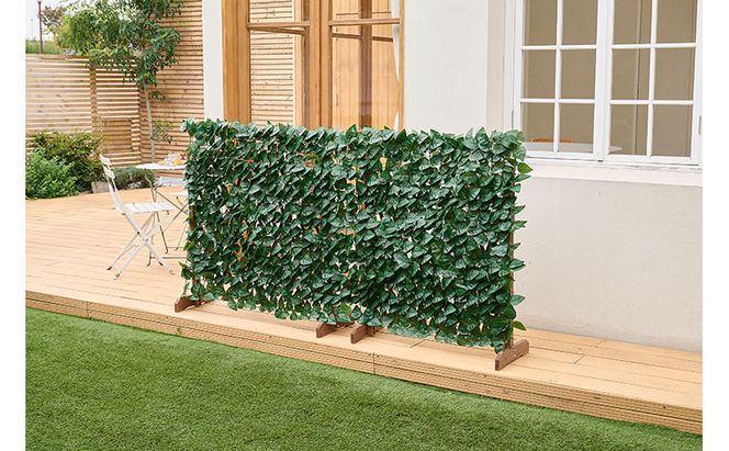 ＤＥＣＯ ＧＲＥＥＮ フェンス＆シェード GS-200G グリーン グリーンシェード  アイリスオーヤマ 1m×2m 日よけシェード ベランダ目隠し 窓 ベランダ 庭 グリーンカーテン グリーンフェンス サンシェード フェイクグリーン