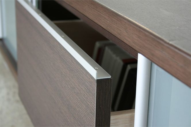 ストーム 160 PZボード BR【ブラウン 完成品 テレビ台 TV台 ワイド 収納 シンプル リビング】(H062359)