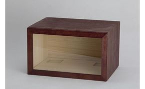 Shoewindow（DARK)　スニーカー シューズボックス シューズケース 靴 靴箱 インテリア 天然木 木製 収納 ディスプレイ