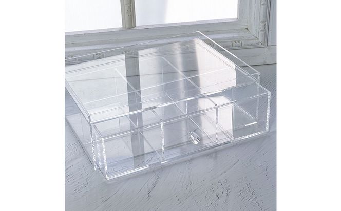卓上アクリル引き出し 1台 川崎市自社工場一貫生産品 141305_MH17