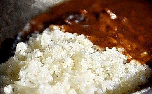 【1-318】権現米（コシヒカリ）と松阪牛カレーのセット【2人前】おやつ付き