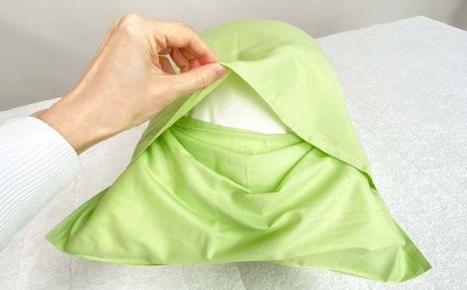 PerSpookペルスプーク【ピロケース】【Mサイズ】【イエローグリーン】【無地】【日本製】 EZ288