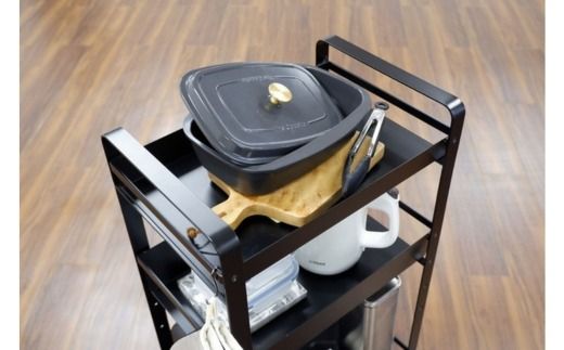 ストレージワゴンLarge ブラック(BK) SWL-BK