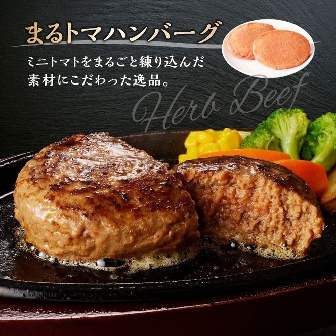 【北海道産牛肉100％】十勝スロウフード の 冷凍ハンバーグセット！ _S006-0182
