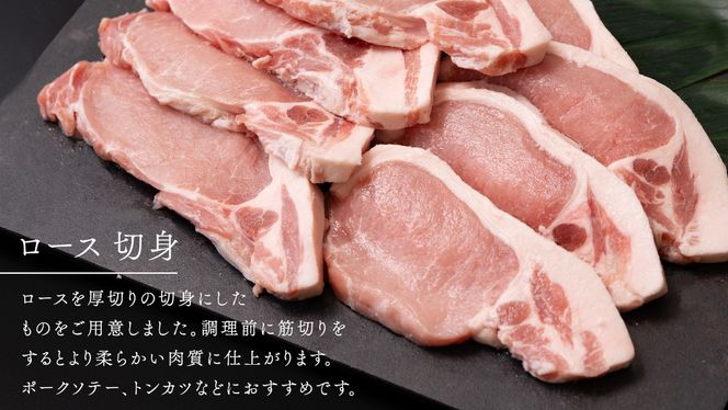 【 JA北つくば 】 ローズポーク ロース切身 600g ( 100g × 6枚入り ) ブランド豚 銘柄豚 豚肉 豚 肉 お肉 にく 厚切り とんかつ ポークソテー トンテキ 焼肉 バーベキュー ギフト 贈答 贈り物 茨城県共通返礼品 [AE036ci]