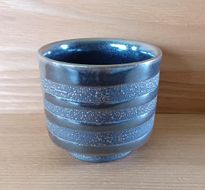 若狭鳳足焼 年縞シマシマぐい呑み[高島屋選定品］ 酒器 食器 
