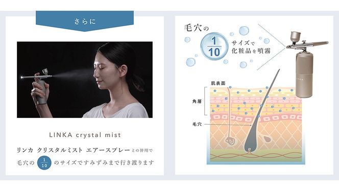 LINKA esthé クリスタルミスト AZエッセンスローション 150ml×1本 スキンケア 化粧水 LINKA リンカ アゼライン酸誘導体 化粧品 CICA シカ ツボクサエキス スキンケア ゆらぎ肌 毛穴 潤い 透明肌 エイジングケア