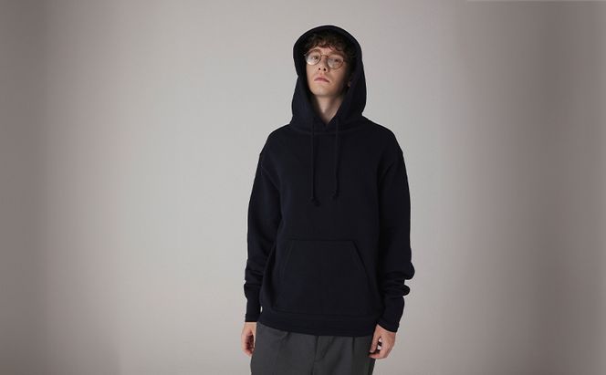 パーカー アンユースレス スニットパーカー 服 洋服 ファッション 耐久性 上品 コーマ糸 無撚糸コットン 洗濯可能 墨田区 東京都