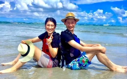 初心者、子連れ大歓迎！気軽に海中道路カヤックツアー！【4名様】