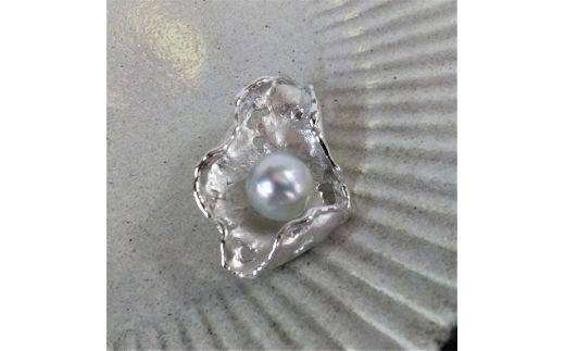 20-53伊勢志摩あこや本真珠ペンダント・ナチュラルバロック(NB02)