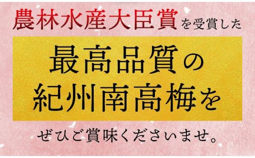 【ご家庭用】最高級紀州南高梅・大粒 食べ比べセット 1.4kg（700g×2種）　（はちみつ・白干）【inm800-6C】