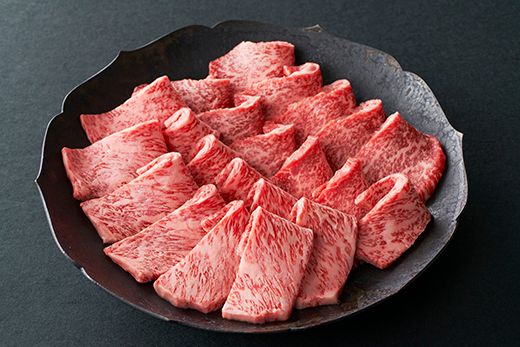 【寛閑観】近江牛　特選『赤身』焼肉用　300ｇ【冷蔵】【FR25W】（国産牛　和牛　ブランド牛　ブランド和牛　黒毛和牛　牛肉　肉　高級　人気　おすすめ　神戸牛　松阪牛 に並ぶ 日本三大和牛 近江牛）