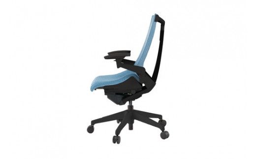 イトーキ アクトチェア ブラック×ダックブルー オフィスチェア【メッシュ・ハイバック/ウレタンキャスター / 4Dリンクアームレスト / 快適な座り心地/通気性・メッシュ素材/フレキシブルバックレスト / 360°回転 / 11.5cm座面上下昇降 / 完成品/日本製・こだわりの品質】ゲーミングチェア KG477JEM1T1B4F (KG-477JEM1T1B4C)【EI011W】