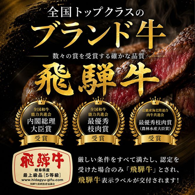 ふるさと納税　飛騨牛 牛肉 ステーキ ヒレ 150g×6枚 計900g A5 和牛 
