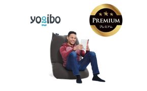 Yogibo Lite Premium（ヨギボー ライト プレミアム）＜ダークグレー＞【ビーズクッション ビーズ 座椅子 椅子 クッション ビーズソファー ビーズソファ 新生活 プレゼント インテリア 家具 ベッド ゲーム】-[G785-10]