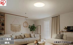 LEDシーリングライト 12畳 調光 CEA12D-7.0 シーリングライト LED ledシーリングライト 調光 リモコン付 アイリスオーヤマ 照明 おしゃれ リビング 照明器具 明るい 省エネ 取付簡単 節電 コンパクト