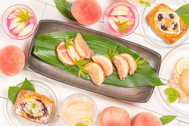 EG090 【令和9年度出荷分】 食べたら笑顔になる！島原育ちの桃 1kg＜数量限定＞ [桃 もも フルーツ 果物 くだもの 長崎県 島原市]