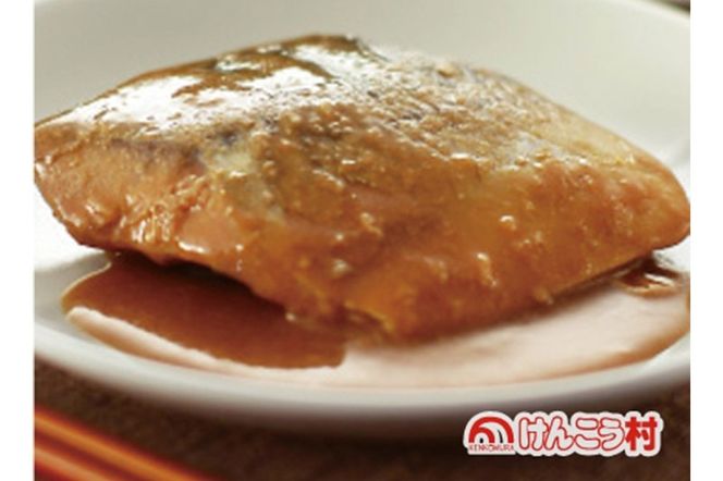 《定期便12ヶ月》さばみそ煮 業務用パック 70g×8切れ 冷凍 惣菜 おかず つまみ レンチン 湯煎 簡単 煮物 煮付|06_kkm-190812