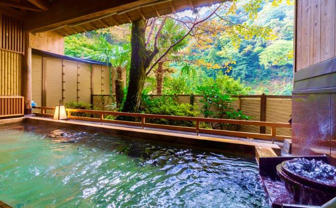伊賀のかくれ宿 赤目温泉隠れの湯 対泉閣で使える　15,000円分日帰り食事ギフト券（赤目四十八滝招待券 2名様分付き）