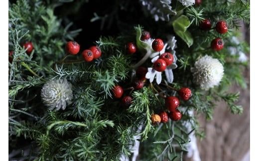Xmas限定　クリスマスリース Φ20　※2026年11月～発送