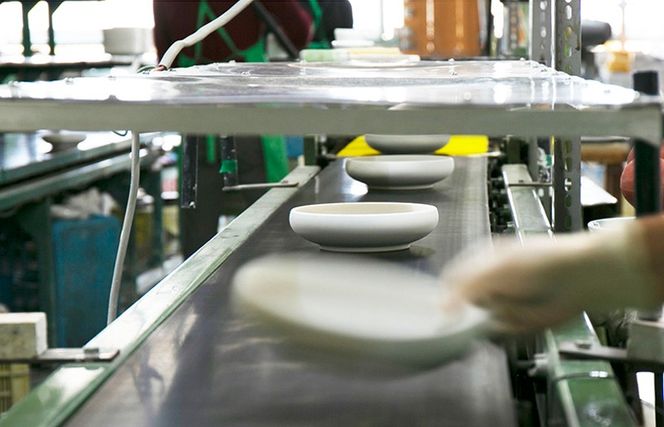 G2607 【スピード発送】すくいやすい器(大) 4色セット 19cm【皿 食器 食洗器 食洗機 電子レンジ ギフト 贈り物】