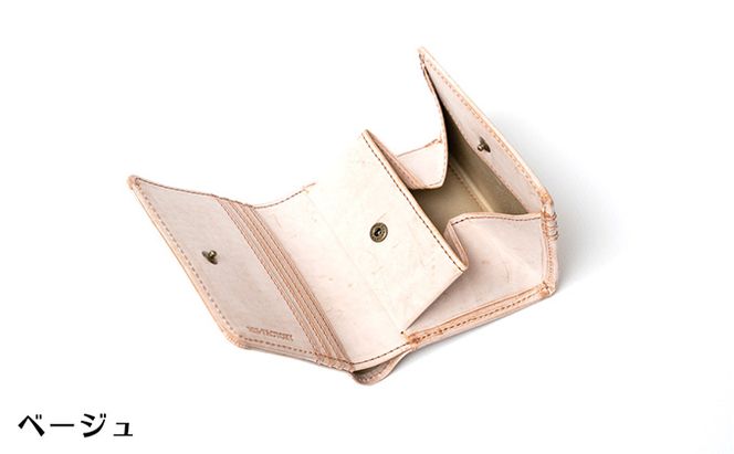 財布 二つ折り Coprire (コプリーレ) ゴースト レディース 二つ折り財布 レザー 革 本革 牛革 革製品 牛革財布 レザー財布 レディース財布 折りたたみ財布 お財布 小銭入れが大きく開く 日本製 東京都 墨田区