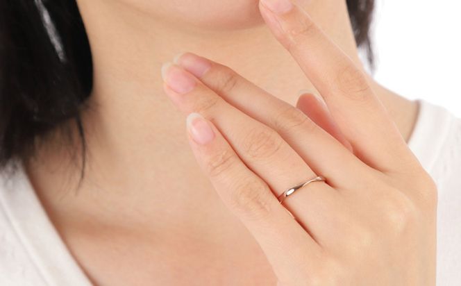 K18PG 地金デザインリング　R3939-R【サイズ：3号～20号（0.5号刻み対応可）】　リング 指輪 ジュエリー プレゼント ギフト 贈り物