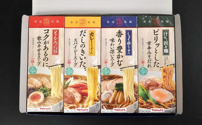 乾麺物語12食入ギフトセット【麺類 ラーメン 汁なし担々麺 カレーうどん ギフトセット 3食入り×4箱】(H023103)