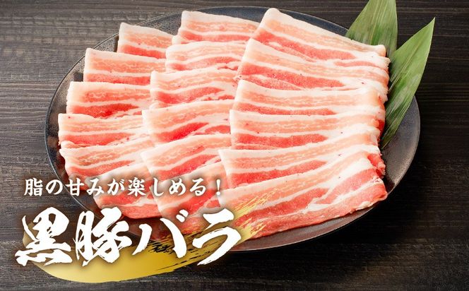 ＜選べる＞黒豚しゃぶしゃぶ2種盛！ご自宅用 400g or 贈答用 500g　K151-005