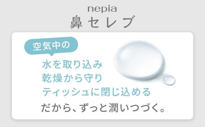 【年内配送】ネピア鼻セレブティシュ3箱×10パック