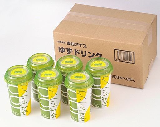 ★お中元★　高知アイス・ゆずドリンクセット