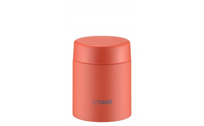 2025年度新製品  タイガー魔法瓶　真空断熱フードジャー らくらくキャップ 広口 MKL-W040 バーミリオン TL  400mL 大阪府門真市 272230_AZ097VC02
