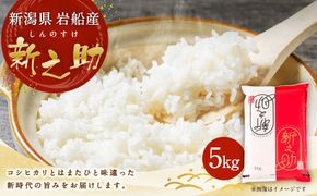 【令和7年産米】新潟県村上市岩船産 新之助 5kg 1013002 