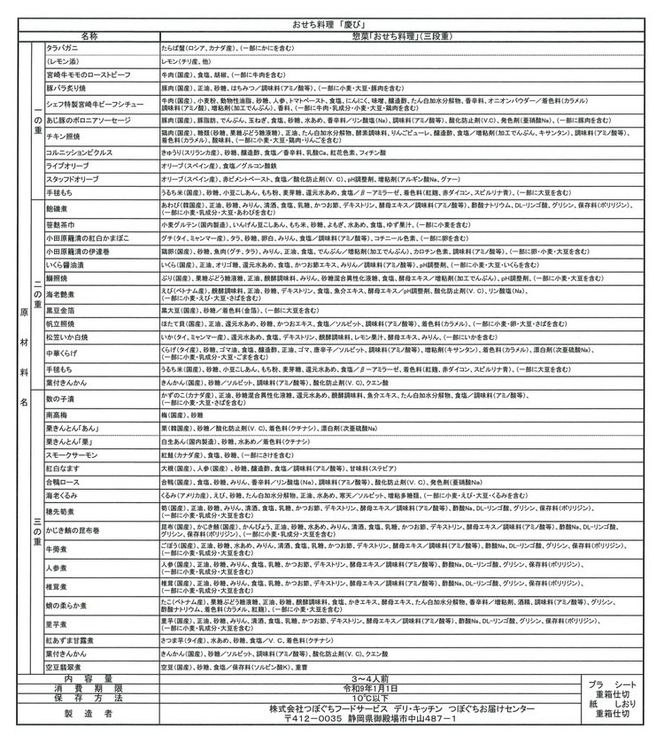 つぼぐち自慢の極上おせち「慶び　よろこび」◇　※離島への配送不可　※2026年12月31日にお届け