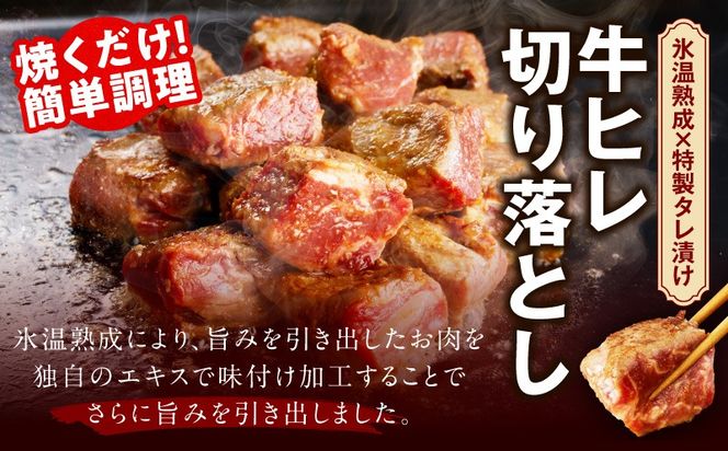 mrzZ026 焼肉 福袋 4種セット 定期便 2kg×2回【氷温熟成×特製ダレ 食べ比べ 小分け 500g 牛肉 牛タン ヒレ ハラミ バラ 数量限定 毎月配送コース】