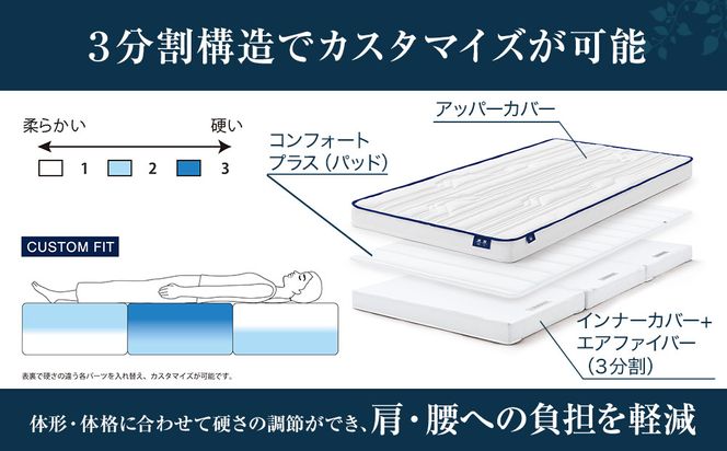 エアウィーヴ
ベッドマットレス Milano Cortina 2026 公式オリンピックライセンス商品 (S) 232238_T260