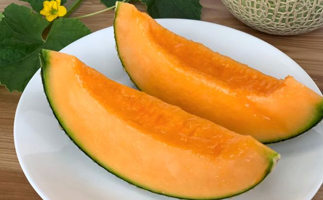 【2026年7月中旬～発送】ふらのメロン 赤肉 4～5玉 計8kg以上 北海道 富良野市 (大島農園)