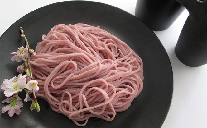 期間限定 出石そば 桜香る 桜そば 半なま つゆ付き 8人前（2セット） 田中屋食品 受賞歴多数 国内製造 蕎麦 ソバ 麺類 伝統 但馬 豊岡 【桜の爽やかな香りが口いっぱいに広がります。】 ST-067