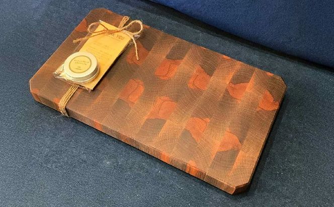 【木工房秀暖】沖縄県産木材100% カッティングボード (大) まな板 日本製 木製 キッチン用品 調理器具 沖縄市 / コザ工芸館ふんどぅ[BCAU025]