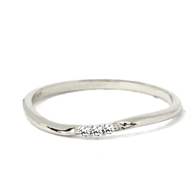 PT900 ダイヤモンドリング 0.02CT　RADR-6525DI-Ｐ 188-114