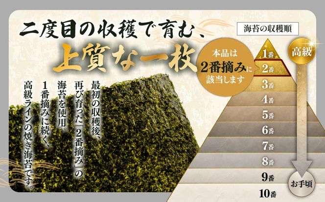 2027年産先行予約 焼き海苔 全型10枚 2番