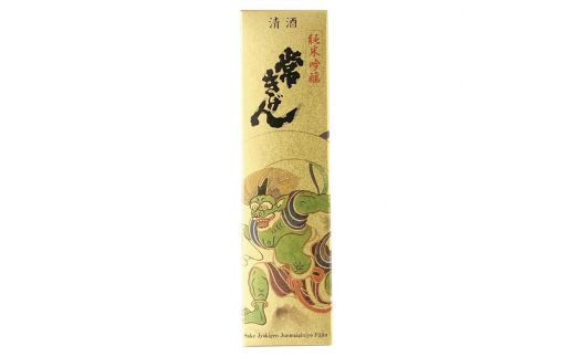 常きげん 純米吟醸 風神 720ml 箱入 国産 日本酒 純米 吟醸 ご当地 地酒 酒 アルコール 鹿野酒造 贈り物 ギフト F6P-2983