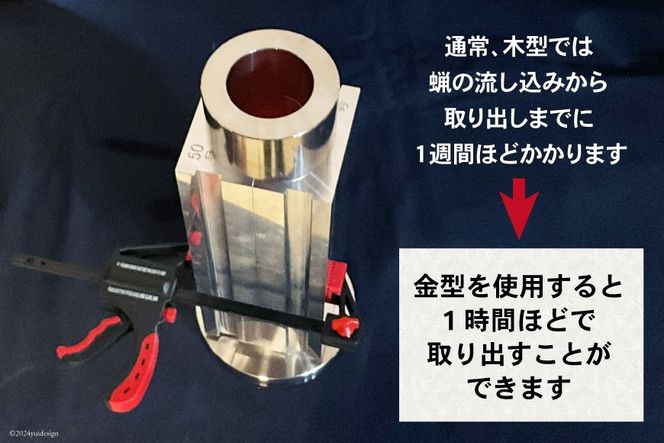 AI168 和ろうそく 金型 (イカリ型) 50号 [ ろうそく 蝋燭 AI168 和ろうそく 金型 (イカリ型) 50号 [ ろうそく 蝋燭