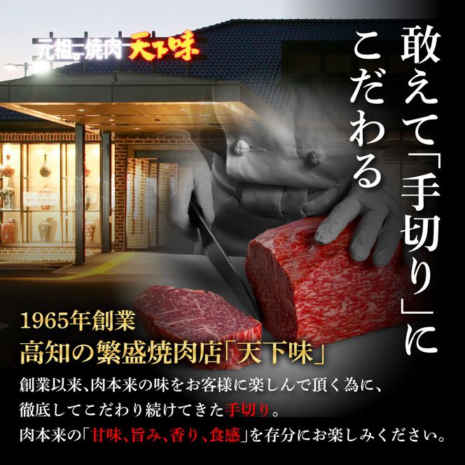 土佐あかうし＆土佐和牛2種食べ比べ（500g×2パック）1キロ 1kg 特選スネ肉煮込み角切り 牛肉 赤牛 和牛 カレー シチュー 国産 エイジングビーフ 天下味 エイジング工法 熟成肉 ギフト
