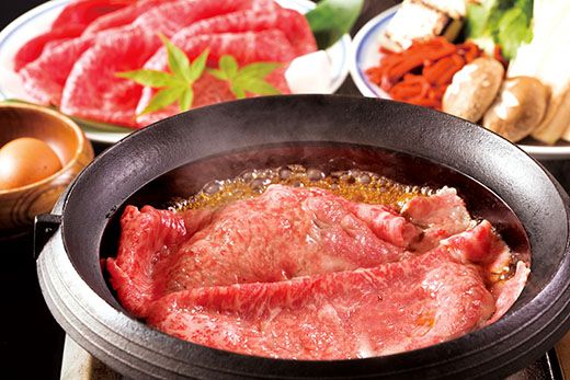 【近江牛　毛利志満】近江牛　すき焼き・しゃぶしゃぶ用スライス【500ｇ】【S022W】